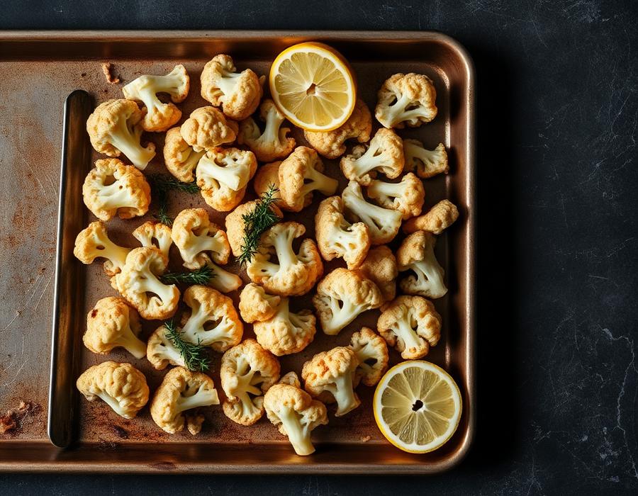 Roasted Cauliflower, Three Ways